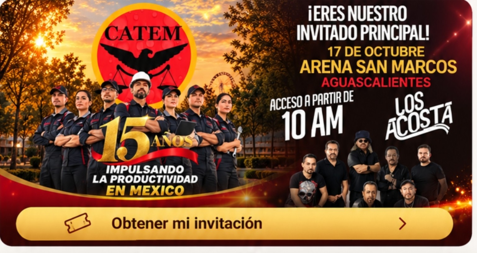 Invitación XV años CATEM